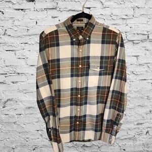 J.Crew 100% cotton Plaid Slim Medium Long Sleeve Shirt